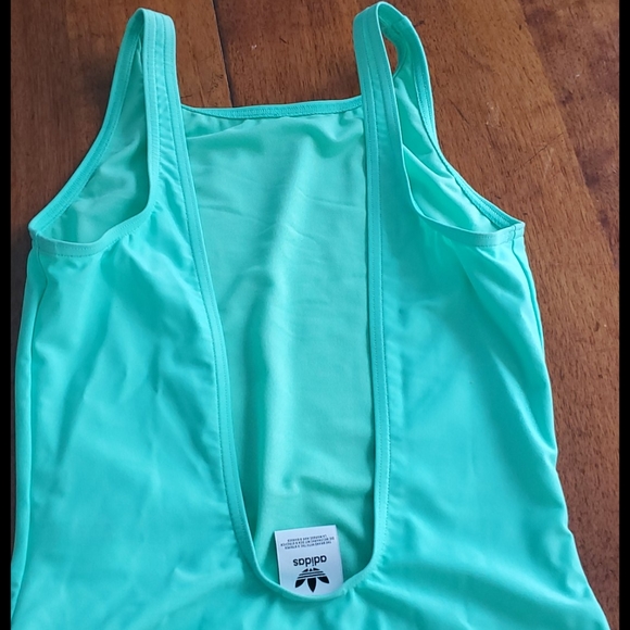 Adidas TRF Mint Green Swimsuit - Picture 11 of 16